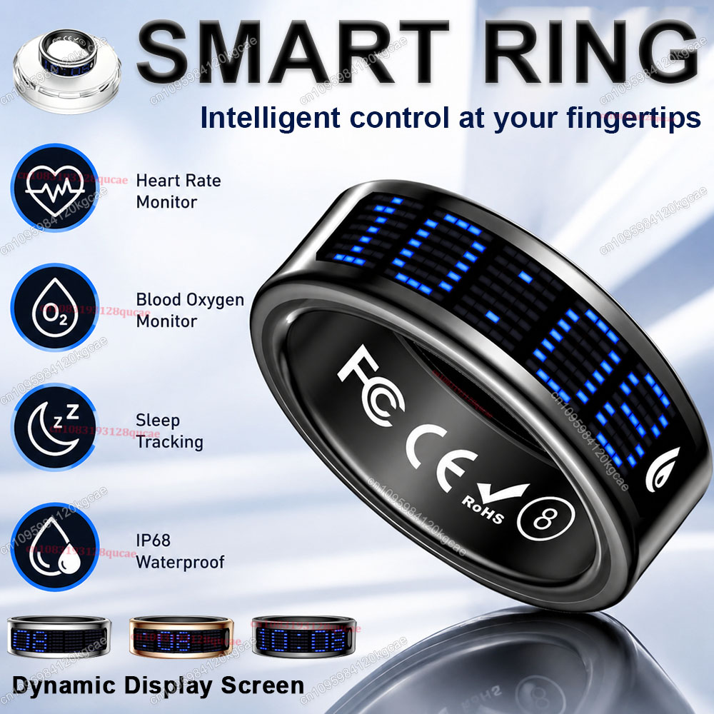 Anello intelligente con scherm - Health Monitors recensione e prezzo