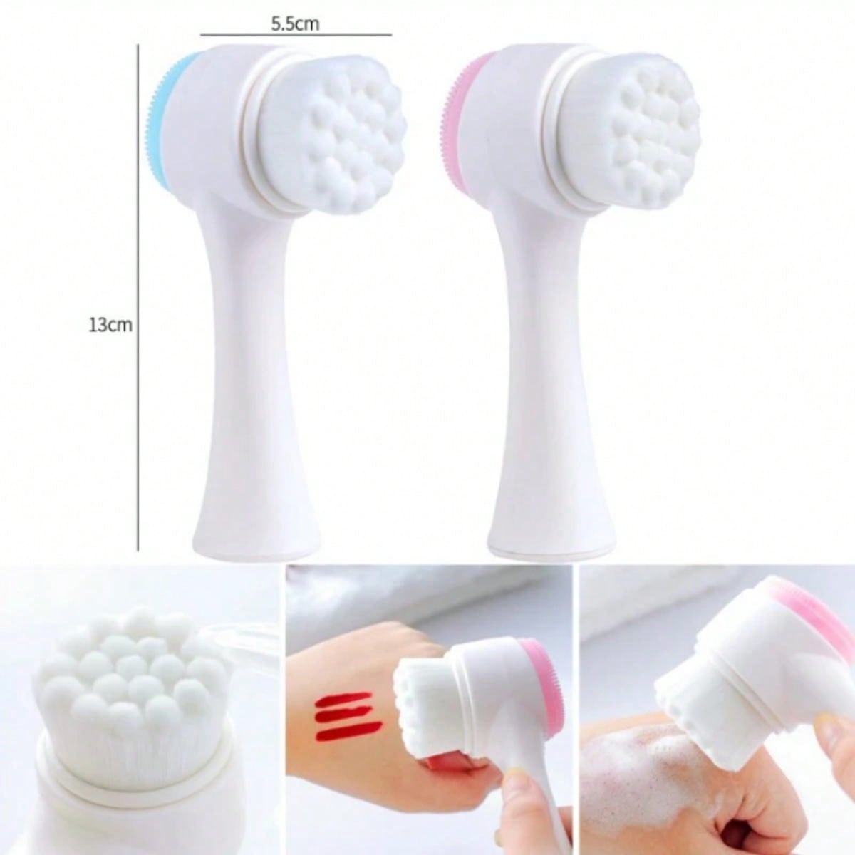 Detergente per il viso a doppi - Silicone Face Scrubber Electric recensione e prezzo